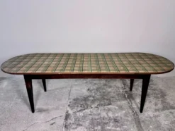 Grande table bistrot ovale dimensions 255 cm