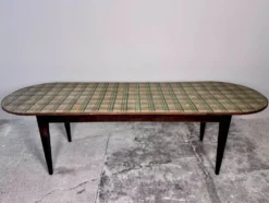 Grande table bistrot ovale dimensions 255 cm