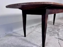 Grande table bistrot ovale dimensions 255 cm