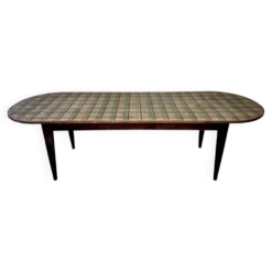 Grande table bistrot ovale dimensions 255 cm