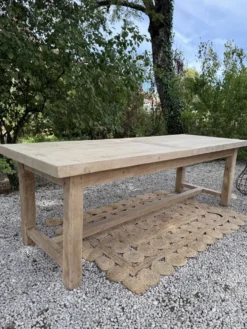 Grande table bois massif 238cm