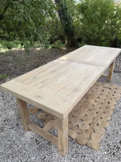 Grande table bois massif 238cm