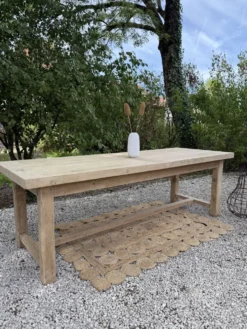 Grande table bois massif 238cm