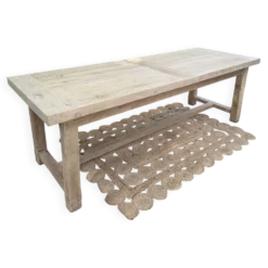 Grande table bois massif 238cm