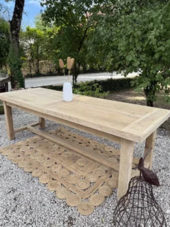 Grande table bois massif 238cm