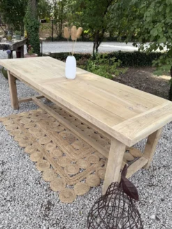 Grande table bois massif 238cm