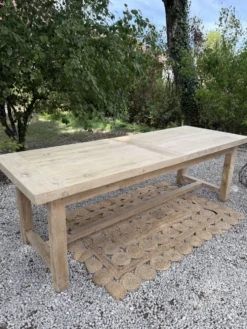 Grande table bois massif 238cm