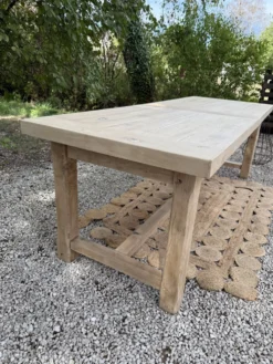 Grande table bois massif 238cm