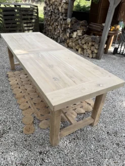 Grande table bois massif 238cm