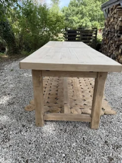Grande table bois massif 238cm