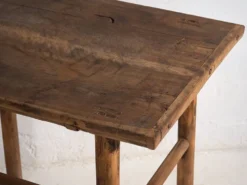 Grande table console ancienne (c.1920) #34