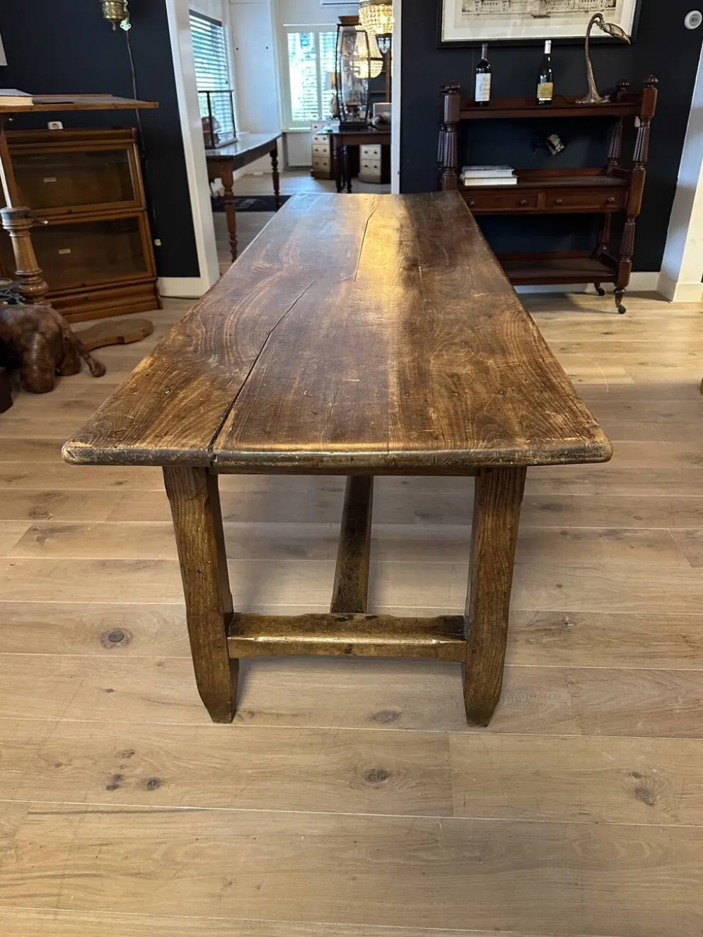Grande table de ferme française