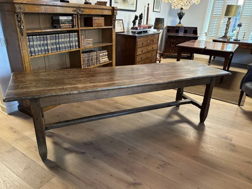 Grande table de ferme française