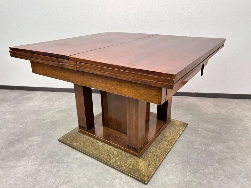 Grande table de salle à manger pour 16 personnes attr. à Joseph Maria Olbrich