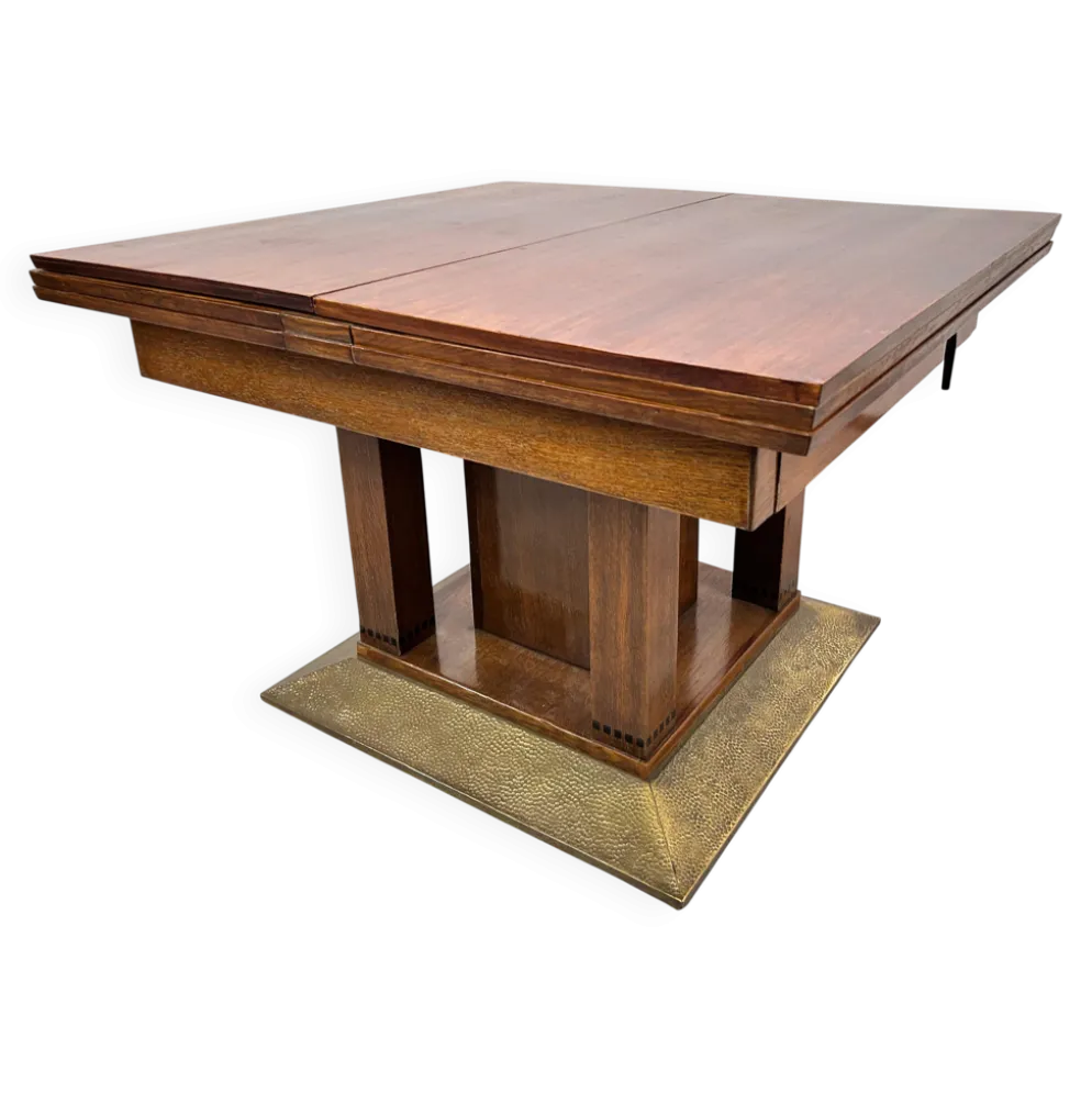 Grande table de salle à manger pour 16 personnes attr. à Joseph Maria Olbrich