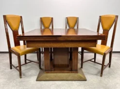 Grande table de salle à manger pour 16 personnes attr. à Joseph Maria Olbrich