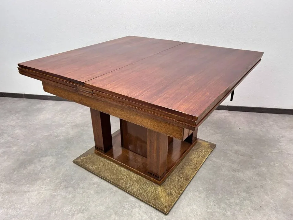Grande table de salle à manger pour 16 personnes attr. à Joseph Maria Olbrich