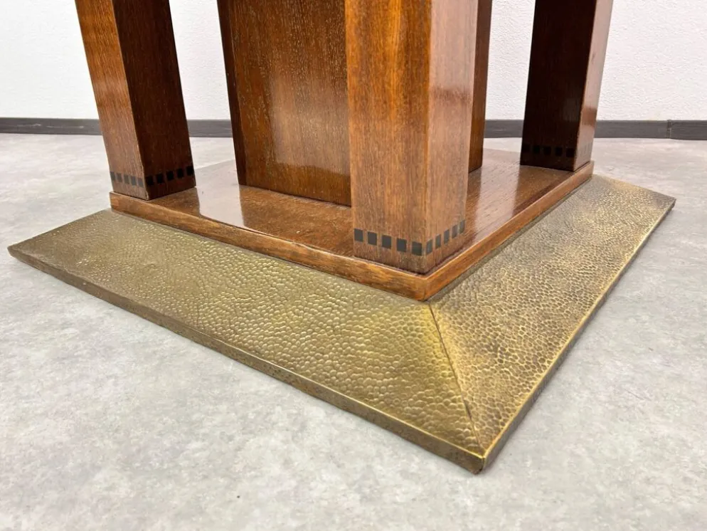 Grande table de salle à manger pour 16 personnes attr. à Joseph Maria Olbrich