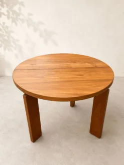 Grande table extensible Maison Regain en orme massif