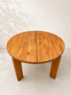 Grande table extensible Maison Regain en orme massif