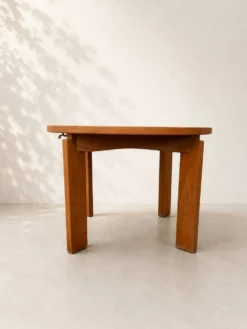Grande table extensible Maison Regain en orme massif