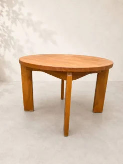Grande table extensible Maison Regain en orme massif