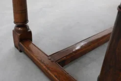 Grande table à manger en chêne français, style Renaissance, vers 1880
