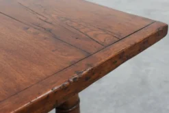 Grande table à manger en chêne français, style Renaissance, vers 1880
