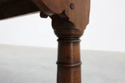 Grande table à manger en chêne français, style Renaissance, vers 1880