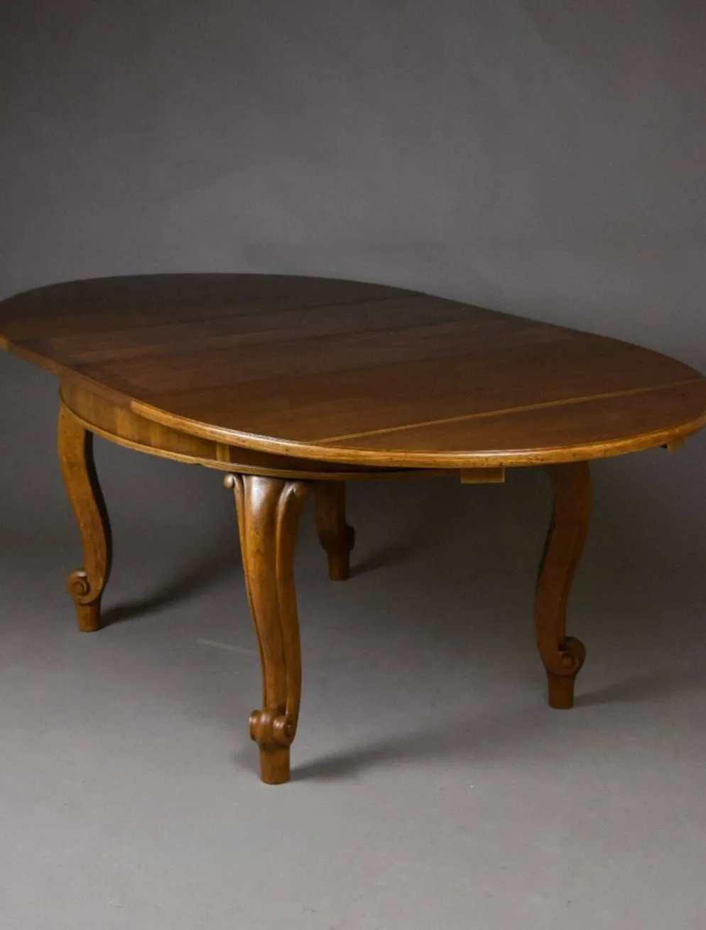 Grande table à manger extensible en chêne, début du 20e siècle