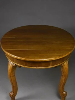 Grande table à manger extensible en chêne, début du 20e siècle