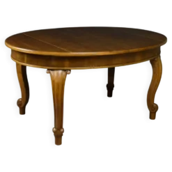 Grande table à manger extensible en chêne, début du 20e siècle