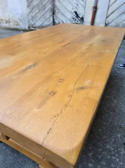 Grande table monastère en chêne massif – Fabrication artisanale française