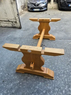Grande table monastère en chêne massif – Fabrication artisanale française