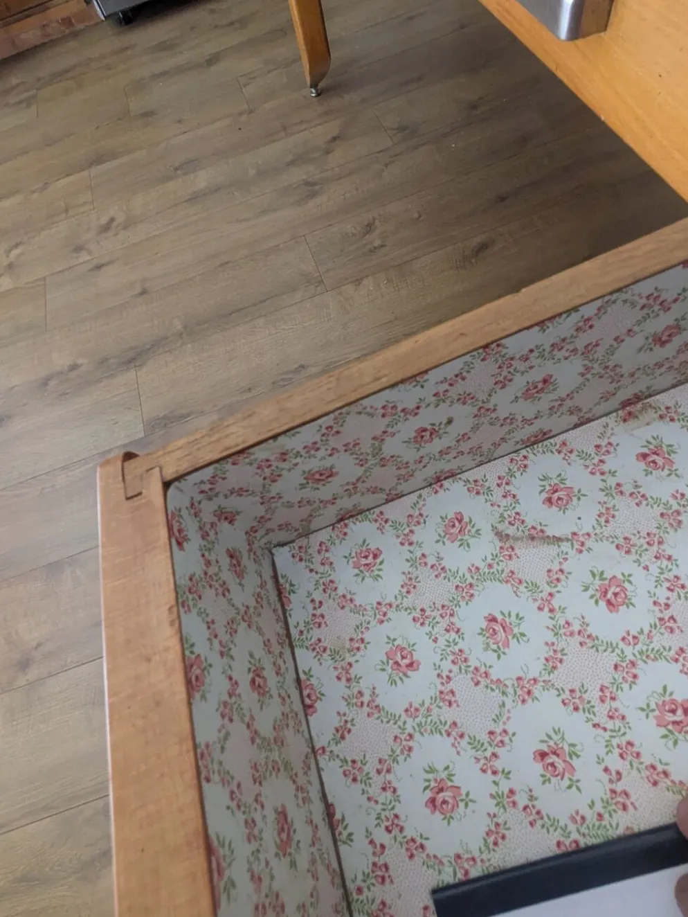 Grande table vintage de couvent – 8 tiroirs – 200 cm