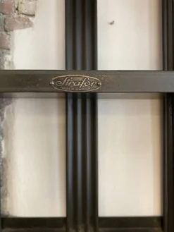 Grande étagère métallique Strafor, début XX° siècle