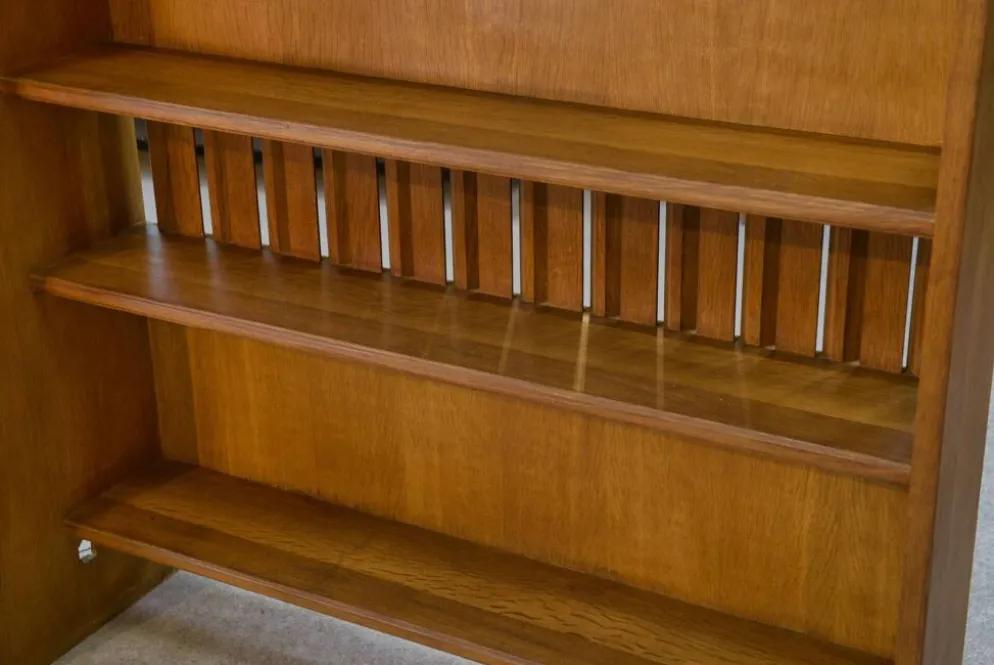 Grande étagère murale par Guillerme & Chambron 1950’s