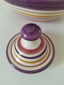 Grande théière basque Goicoechea – décor croix basques