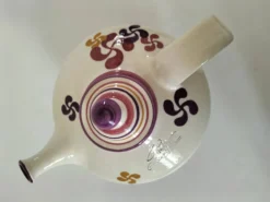 Grande théière basque Goicoechea – décor croix basques