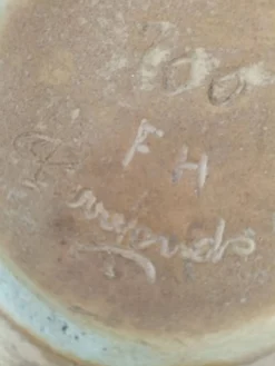 Grandet théière en grès flammé Pierrefonds – Faïencerie Héraldique