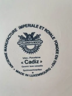 Grand légumier, saladier, soupière Modèle Cadiz de chez Villeroy et Bo