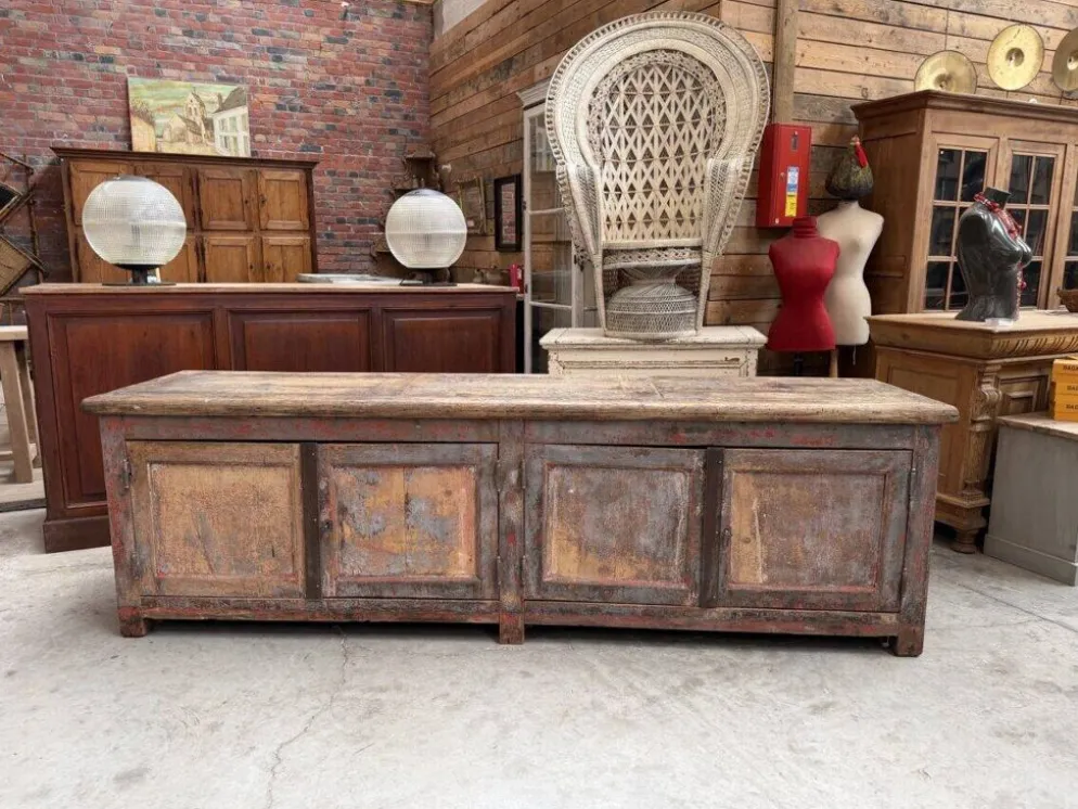 Grand meuble d’atelier début XXème
