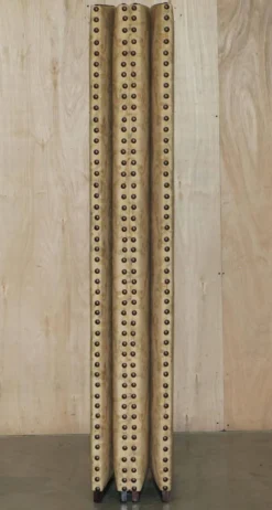 Grand paravent George Smith en bois dur et tissu floral