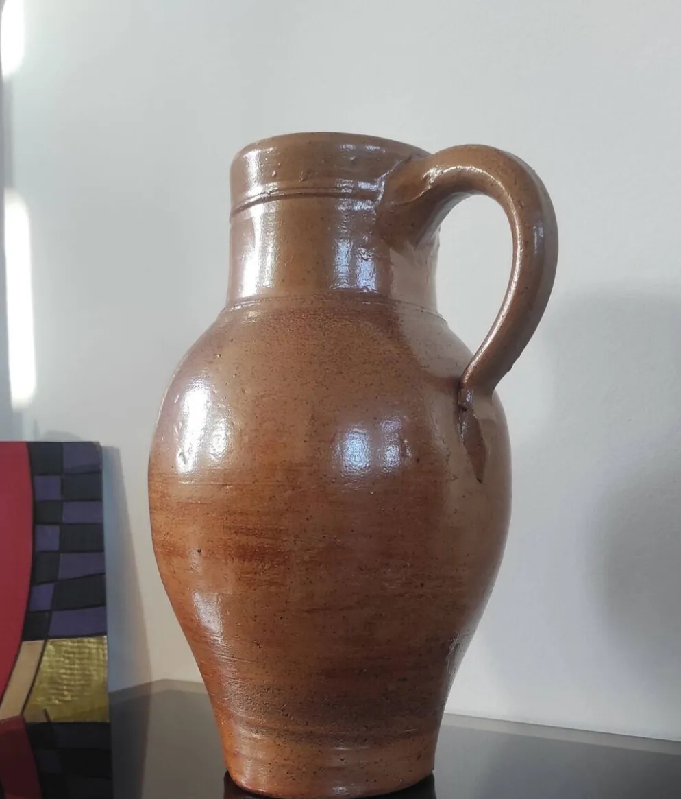 Grand pichet artisanale vintage