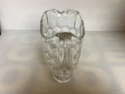 Grand pichet broc ovale en verre