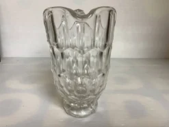 Grand pichet broc ovale en verre