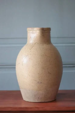 Grand pichet grès vintage, carafe vintage, cruche, cuisine, collection, poterie, stoneware pitcher, jug