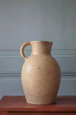 Grand pichet grès vintage, carafe vintage, cruche, cuisine, collection, poterie, stoneware pitcher, jug