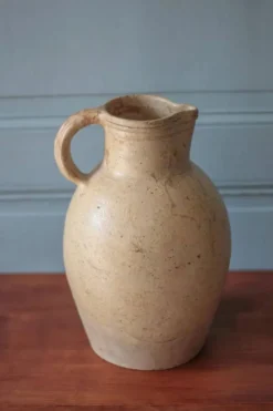Grand pichet grès vintage, carafe vintage, cruche, cuisine, collection, poterie, stoneware pitcher, jug
