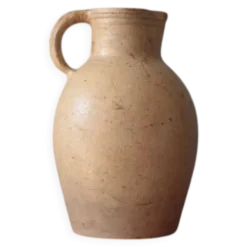 Grand pichet grès vintage, carafe vintage, cruche, cuisine, collection, poterie, stoneware pitcher, jug